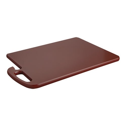Snijplank met geul en greep HACCP - 450x300x15mm - Bruin - Van Erkel Winkelmaterialen