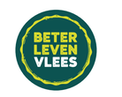 Sticker 'Beter leven vlees' - Ø30mm - Groen - Van Erkel Winkelmaterialen