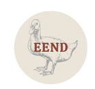 Sticker 'Eend' - Ø30mm - Van Erkel Winkelmaterialen