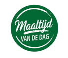 Sticker 'Maaltijd van de dag' - Ø30mm - Groen - Van Erkel Winkelmaterialen