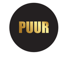 Sticker 'Puur' - Ø30mm - Zwart - Van Erkel Winkelmaterialen