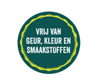 Sticker 'Vrij van geur, kleur en smaakstoffen' - Ø30mm - Van Erkel Winkelmaterialen