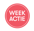 Sticker 'Week Actie' - Ø30mm - Van Erkel Winkelmaterialen