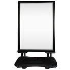 Stoepbord met vulvoet (Echte Bakker) - 500x700mm (B2) - Zwart - Van Erkel Winkelmaterialen