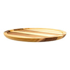 Taartstandaard hout (draaivoet) - Ø330mm - Bruin - Van Erkel Winkelmaterialen