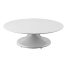 Taartstandaard wit - Ø320x100mm - Wit - Van Erkel Winkelmaterialen