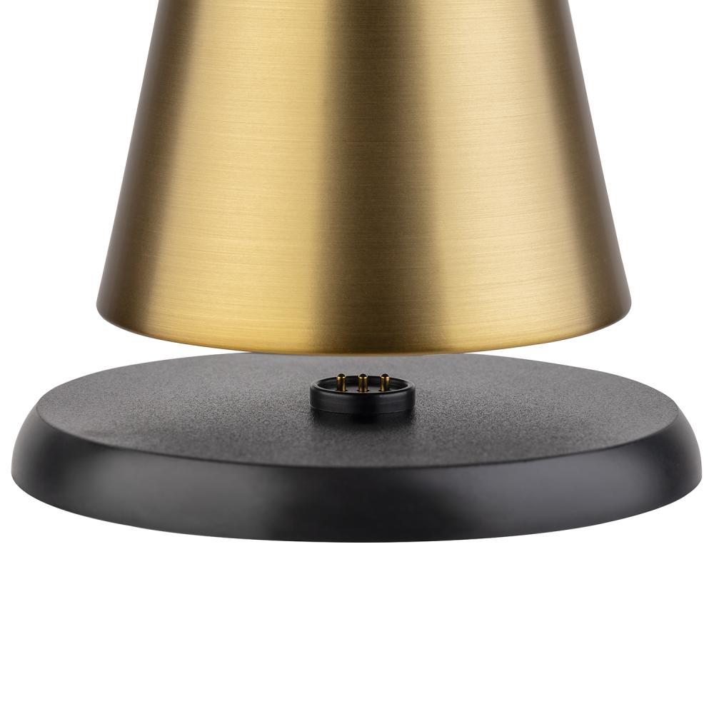 Tafellamp Cone - Ø130x180mm - Goud - Van Erkel Winkelmaterialen