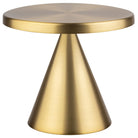 Tafellamp Cone - Ø130x115mm - Goud - Van Erkel Winkelmaterialen