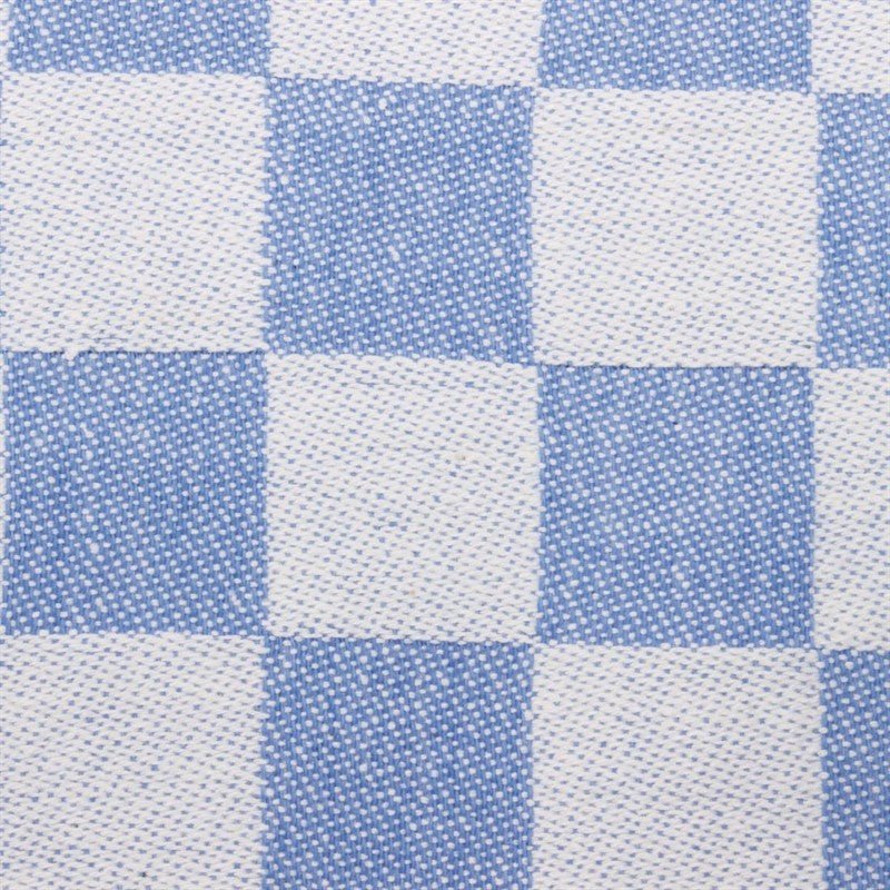 Theedoek blauw geblokt - 600x600mm - Blauw - Van Erkel Winkelmaterialen
