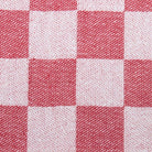 Theedoek rood geblokt - 600x600mm - Rood - Van Erkel Winkelmaterialen