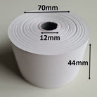 Thermorollen (1st) - 44x70x12mm - Wit - Van Erkel Winkelmaterialen