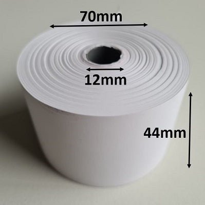 Thermorollen (1st) - 44x70x12mm - Wit - Van Erkel Winkelmaterialen