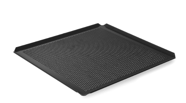 Tray geperforeerd (4 randen) - GN2/3 354x325x10mm - Zwart - Van Erkel Winkelmaterialen