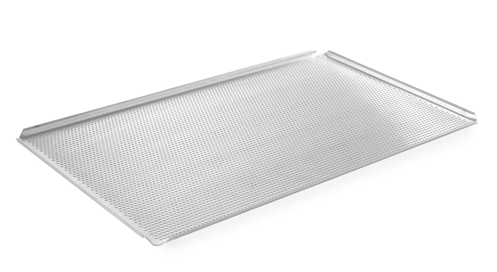 Tray geperforeerd (4 randen) - GN1/1 530x325x10mm - Zilver - Van Erkel Winkelmaterialen