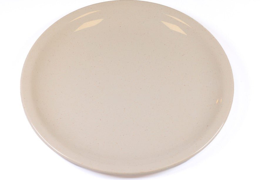 Truyts bord beige - Ø310x20mm - Beige - Van Erkel Winkelmaterialen