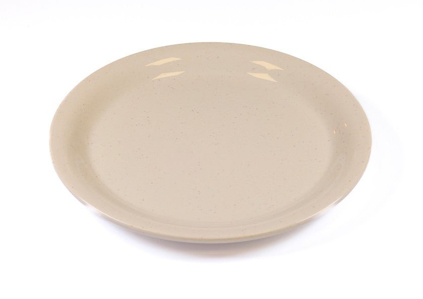 Truyts bord beige - Ø262x25mm - Beige - Van Erkel Winkelmaterialen