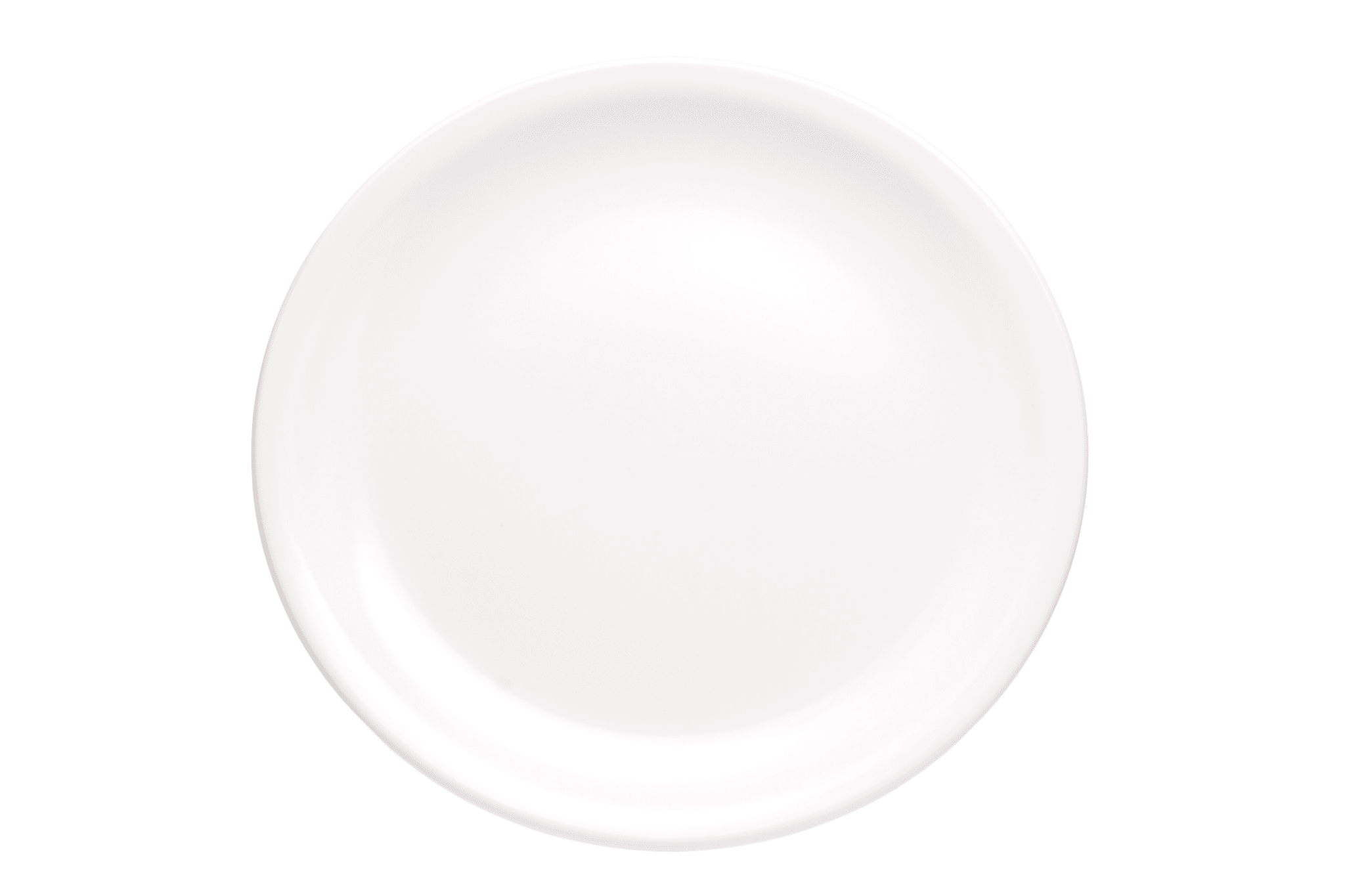 Truyts bord wit - Ø310x22mm - Wit - Van Erkel Winkelmaterialen