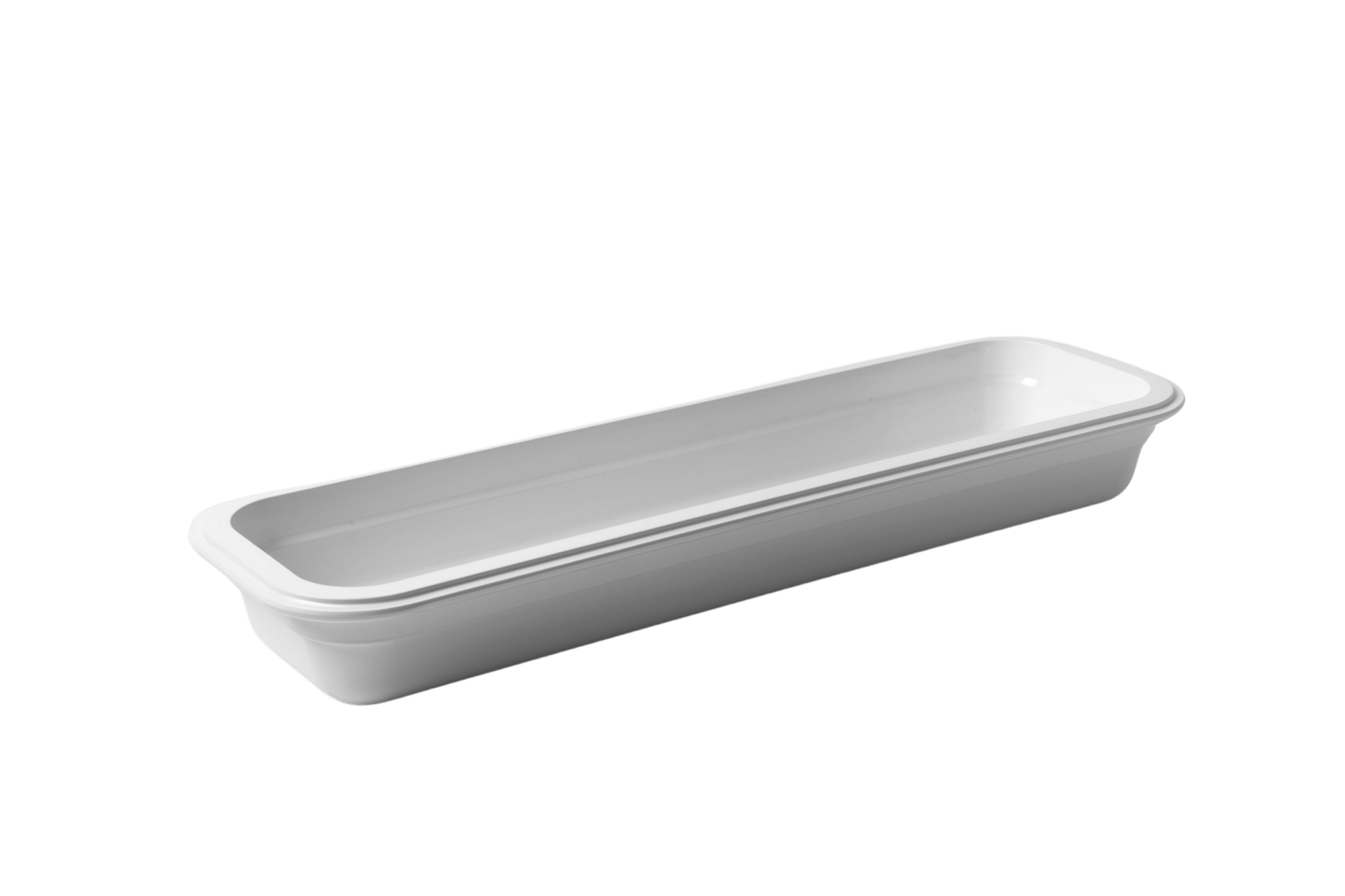 Truyts GN schaal - 530x162x65mm (GN2/4) - Wit - Van Erkel Winkelmaterialen