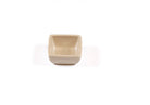 Truyts schaal vierkant beige - 58x58x33mm - Beige - Van Erkel Winkelmaterialen