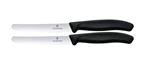 Victorinox Classic tomatenmes (2st) - 110mm - Zwart - Van Erkel Winkelmaterialen