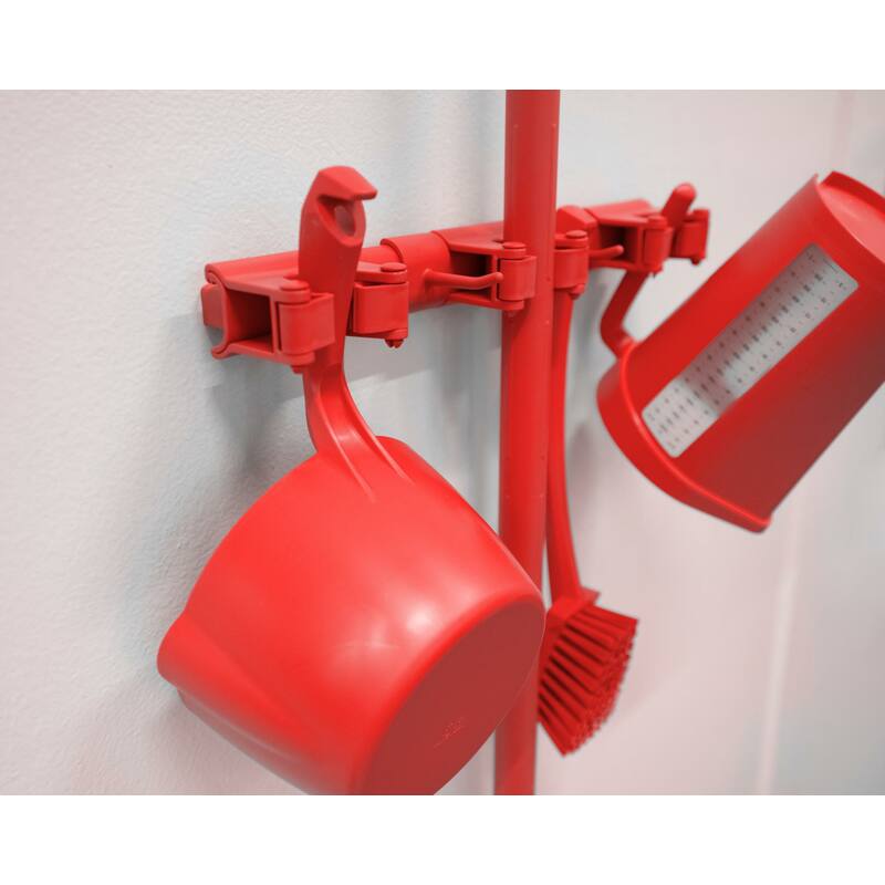 Vikan ophangsysteem - 420mm - Rood - Van Erkel Winkelmaterialen