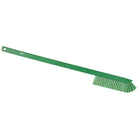 Vikan precisieborstel (lange steel) - 600x60x15mm - Groen - Van Erkel Winkelmaterialen