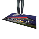 Vloerdisplay voor poster - 841x594mm (A1) - Grijs - Van Erkel Winkelmaterialen