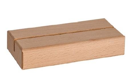 Voet beukenhout - 148mm (A5) - Bruin - Van Erkel Winkelmaterialen