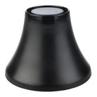 Voet (t.b.v. plateau zwart/hout) - 120mm - Zwart - Van Erkel Winkelmaterialen
