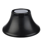 Voet (t.b.v. plateau zwart/hout) - 80mm - Zwart - Van Erkel Winkelmaterialen