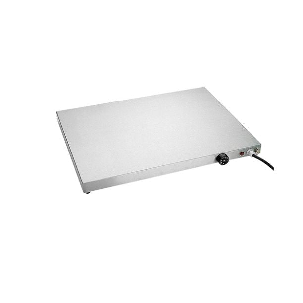 Warmhoudplaat GN2/1 - 650x530x60mm (GN2/1) - Zilver - Van Erkel Winkelmaterialen