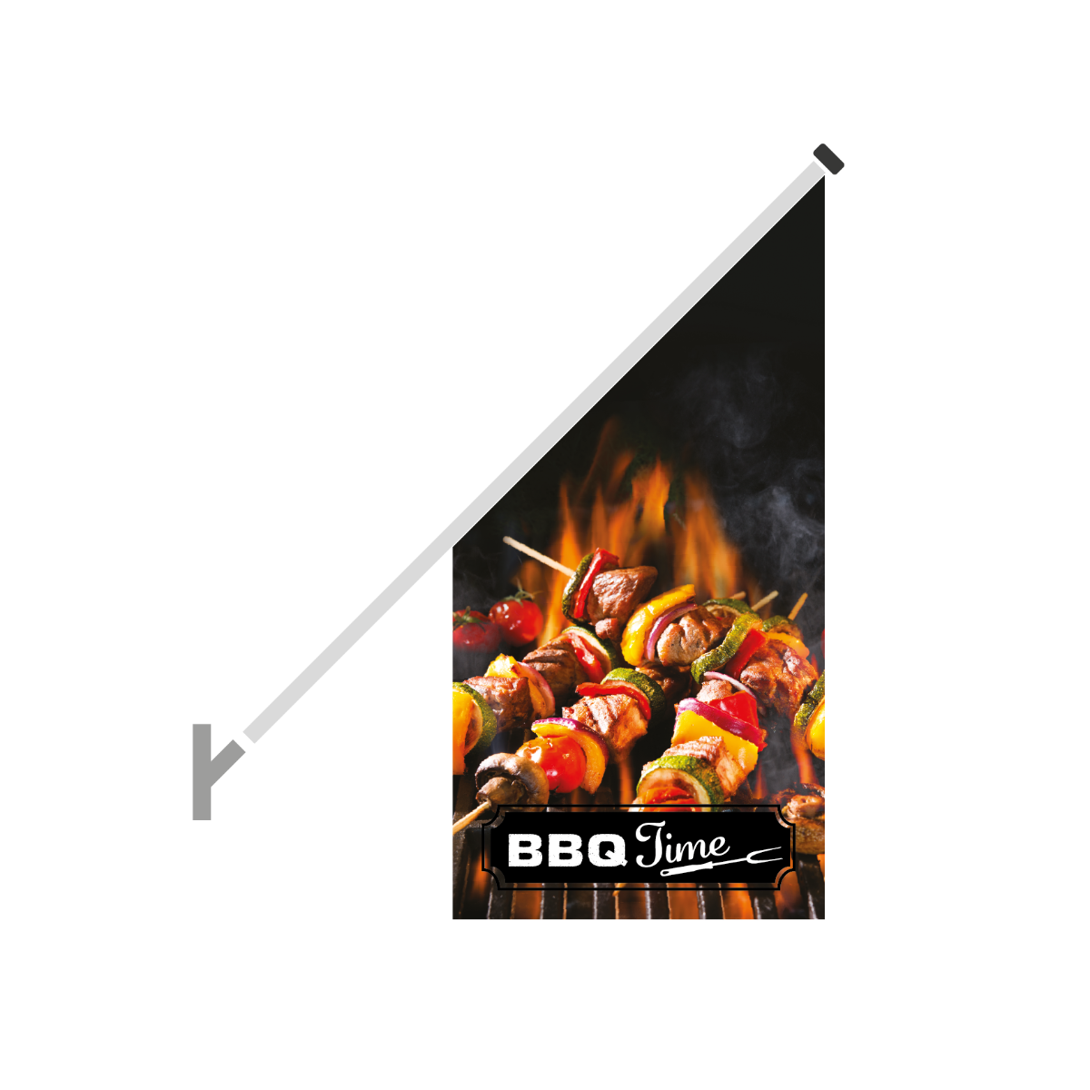 Schuine gevelvlag "BBQ" 