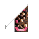 Schuine gevelvlag "Bonbon verwennerij" 