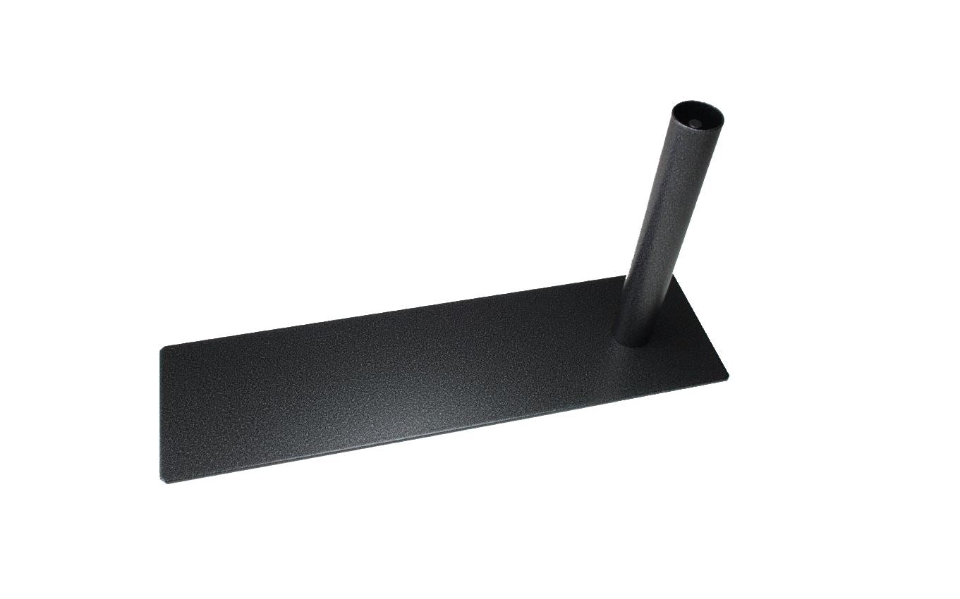 Beachflagvoet, stalen autostandaard, 600x175mm, antraciet