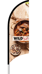 Beachflag "Wild"