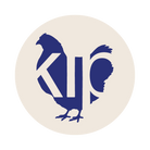 Ronde sticker Ø28mm "Kip" op rol (500st)