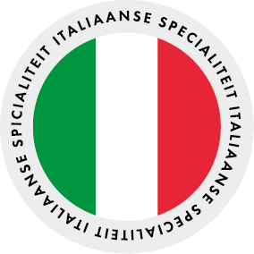 Ronde landen sticker Ø28mm "Italië" op rol (1000st)