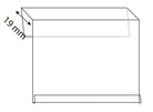 Broodrekhouder PVC voor kunststof kaart
