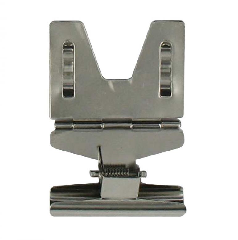 Prijskaarthouder metaal met een knijper, 28mm breed