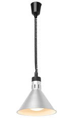 Verstelbare lamp zilverkleur