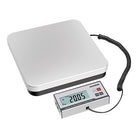 Grote digitale weegschaal, aansluiting adapter/batterijen. Adapter meegeleverd.