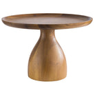 Taartplateau 'Acacia', hout, Ø240mm, hoogte 160mm