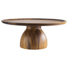Taartplateau 'Acacia', hout, Ø385mm, hoogte 160mm