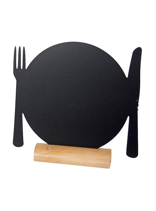 Krijt tafelstandaard bestek