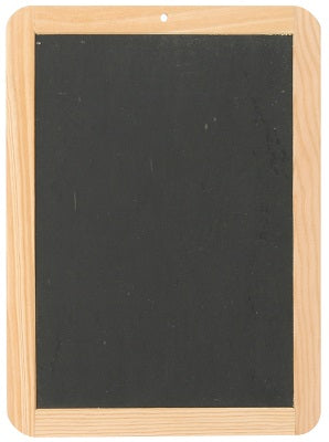 Krijtbord met houten rand