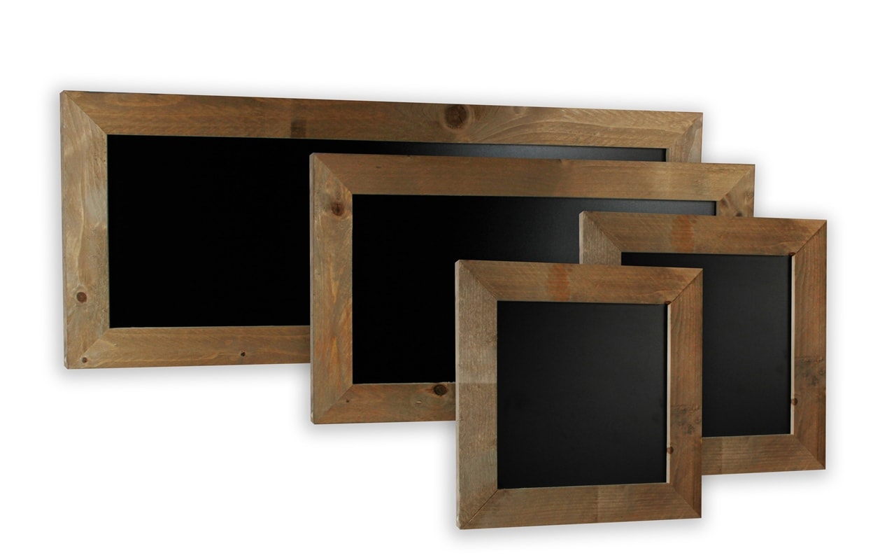 Steigerhout krijtbord bruin