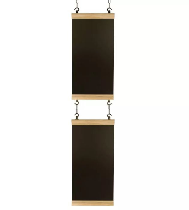Krijtbord Hook Eiken Industrial Combinatie-set, 280x1330mm