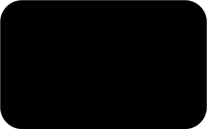 Krijtplaatje of krijtbordje, A7 105x75mm, 1.5mm dik, met afgeronde hoeken.