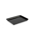 Zwart glans acrylaat schaal