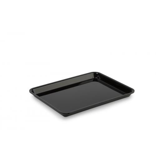 Zwart glans acrylaat schaal